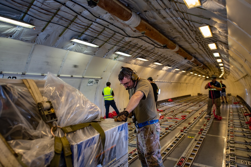 Moody cargo arrives at Anderson Air Force Base, Guam