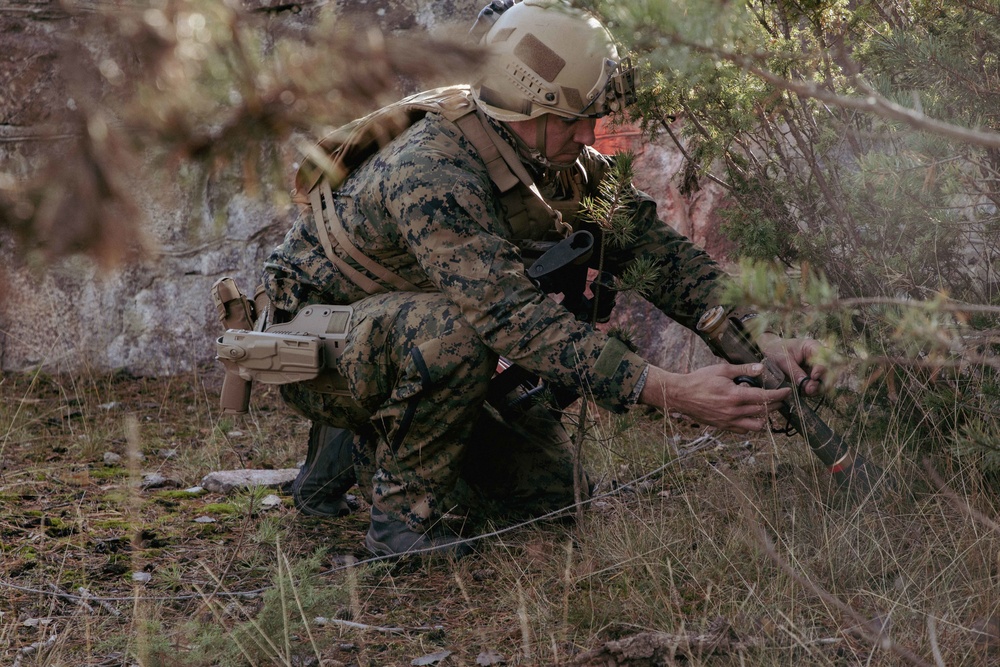 US Marines With Combat Logistics Battalion 6 Conduct Sensitive Site Exploitation Drills in Finland