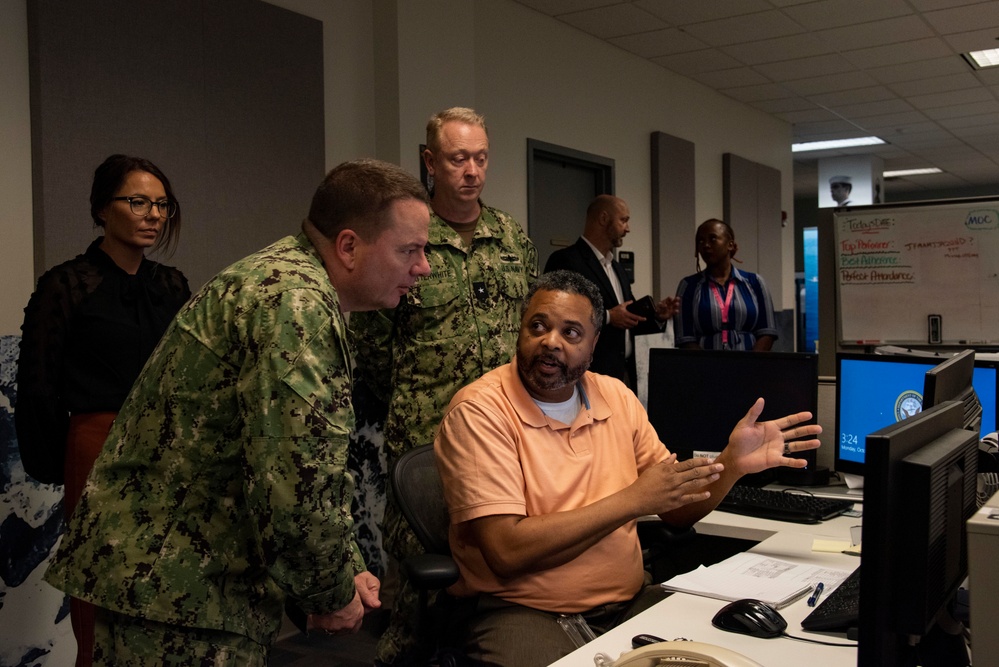 CNP visits MyNavy Career Center