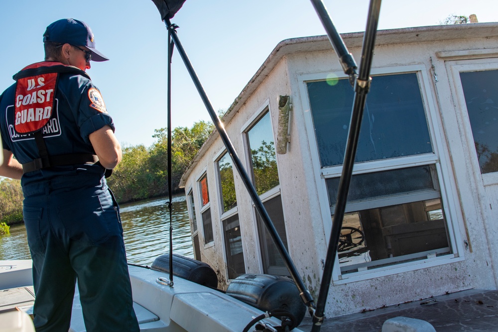 USCG, Partners Assess Potential Pollution Threats After Hurricane Ian