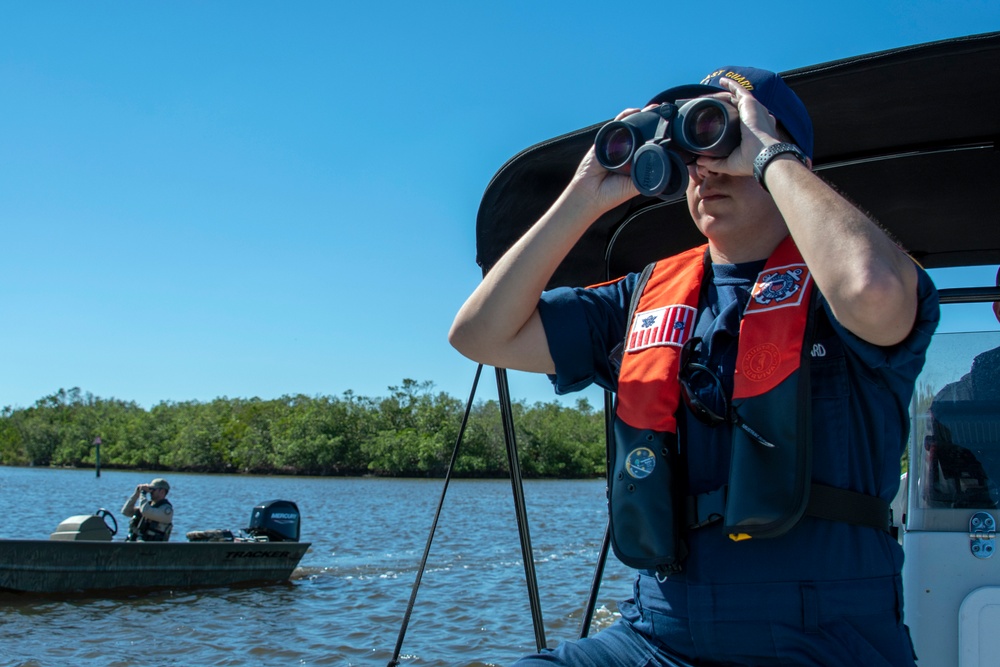 USCG, Partners Assess Potential Pollution Threats After Hurricane Ian