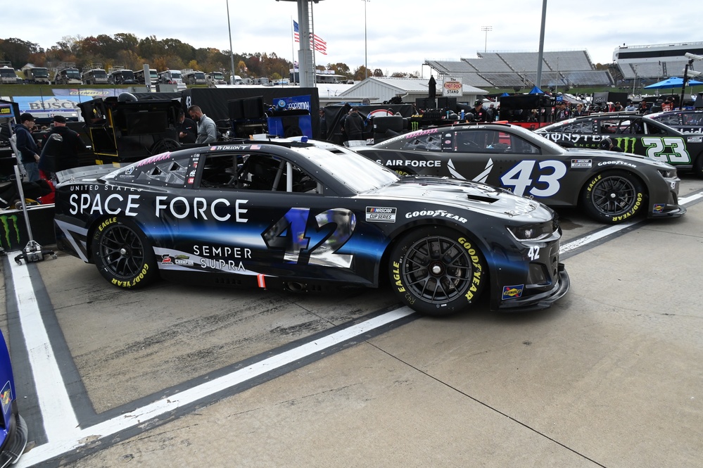 NASCAR Cup Series debut of Space Force car