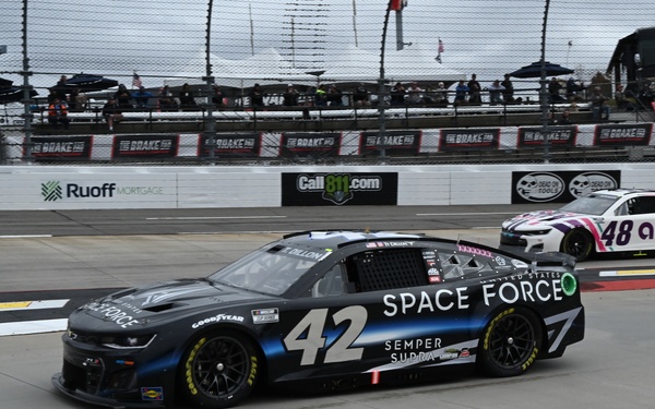 NASCAR Cup Series debut of Space Force car