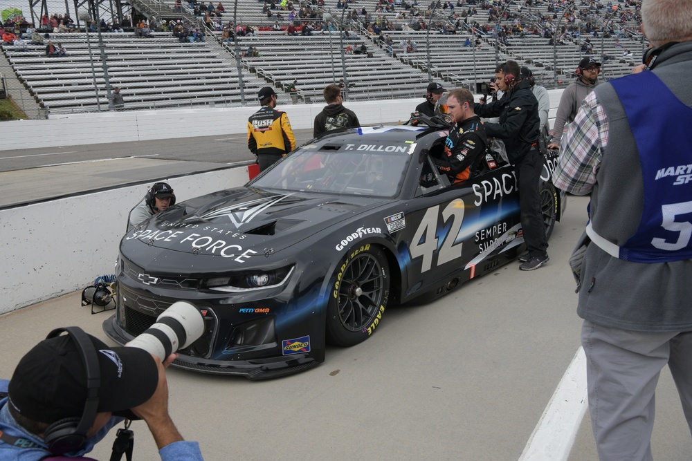 NASCAR Cup Series debut of Space Force car