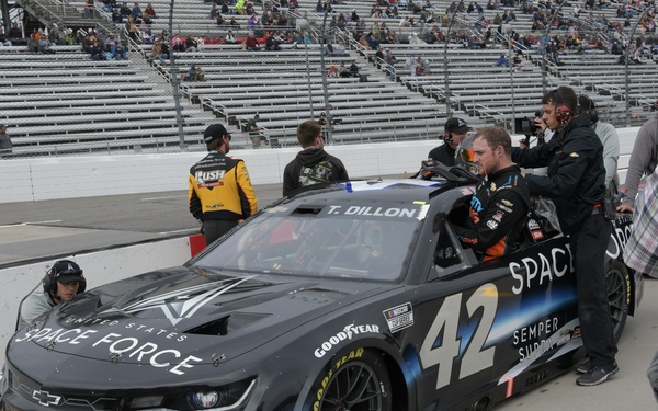 NASCAR Cup Series debut of Space Force car