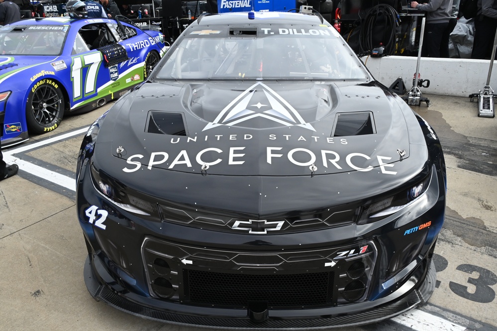 NASCAR Cup Series debut of Space Force car