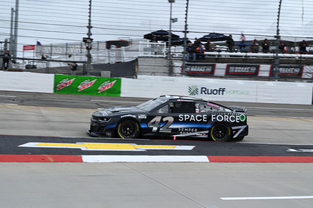 NASCAR Cup Series debut of Space Force car