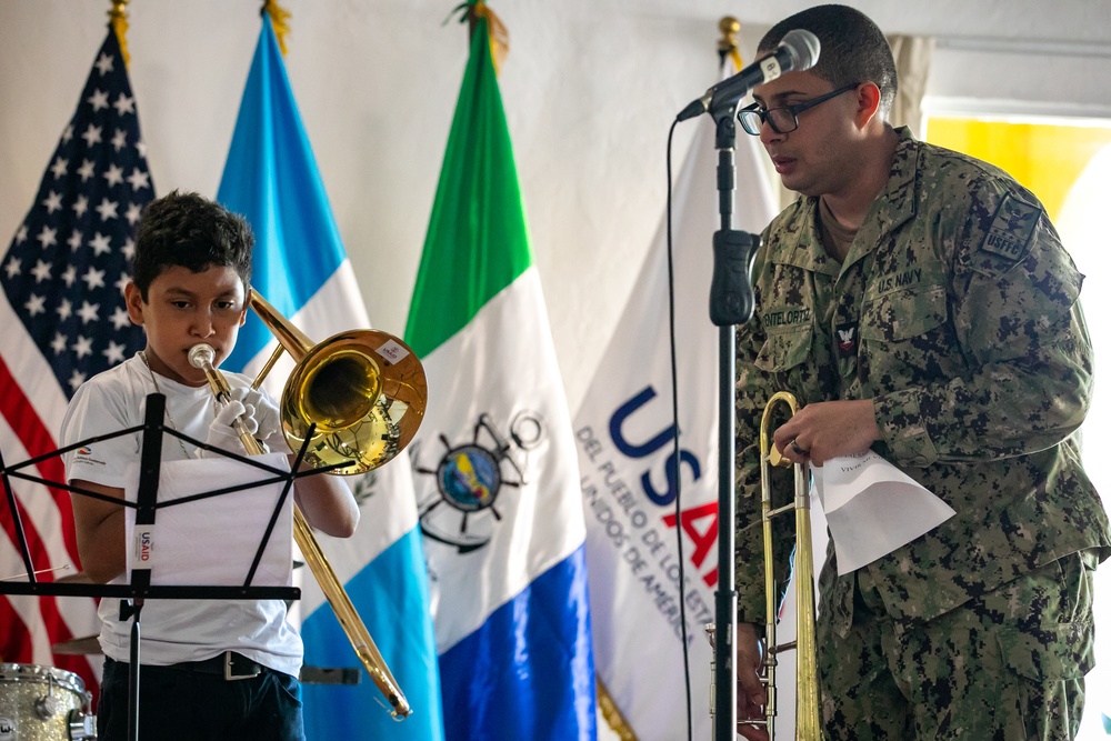 USNS Comfort Sailors Tour Guatemala with USAID Representatives