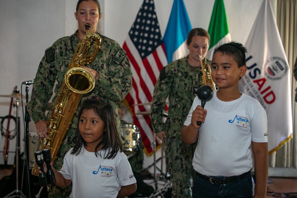 USNS Comfort Sailors Tour Guatemala with USAID Representatives