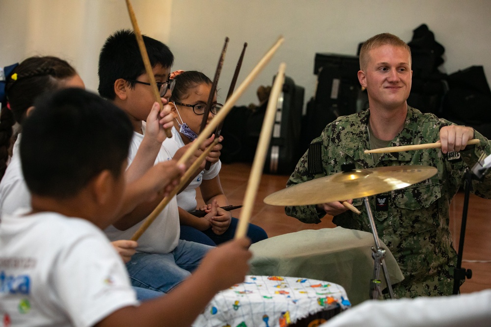 USNS Comfort Sailors Tour Guatemala with USAID Representatives