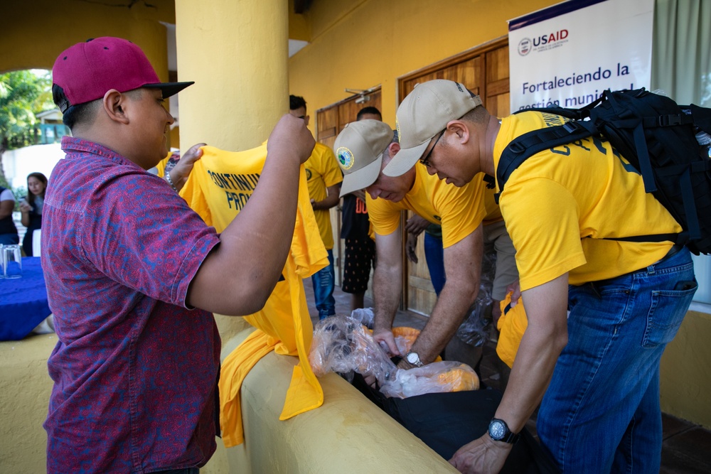 USNS Comfort Sailors Tour Guatemala with USAID Representatives