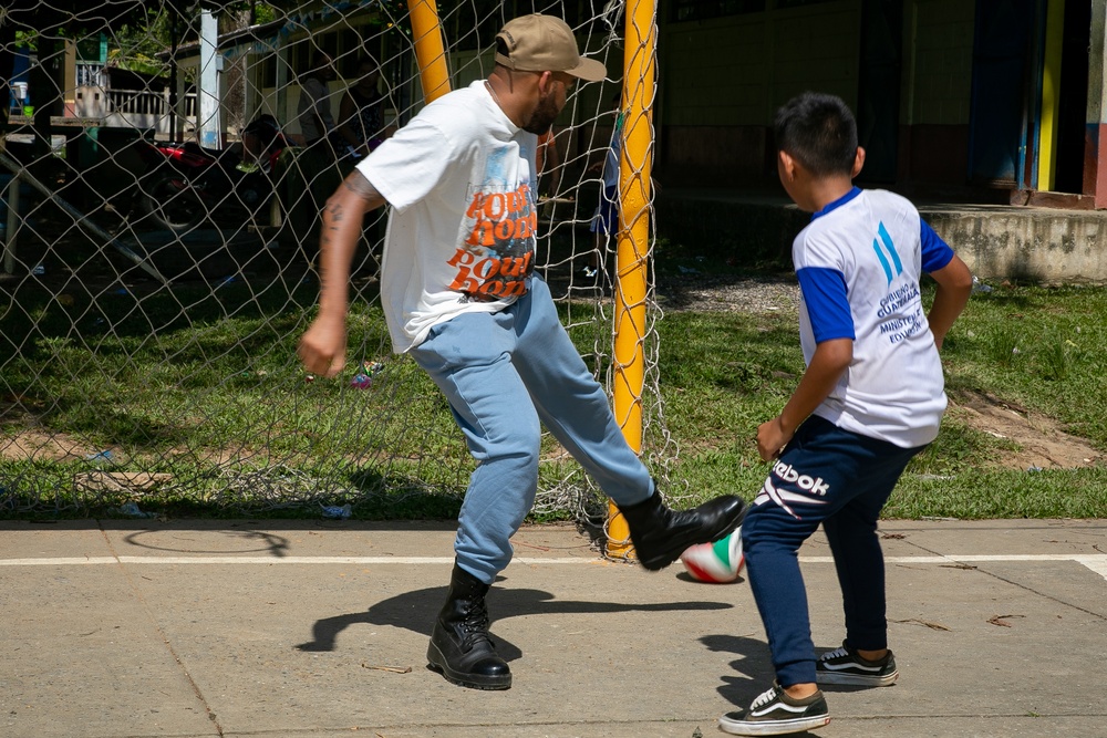 USNS Comfort Sailors Tour Guatemala with USAID Representatives