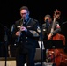 United States Navy Band Commodores perform at the Rogers Palmer Performing Arts Center.