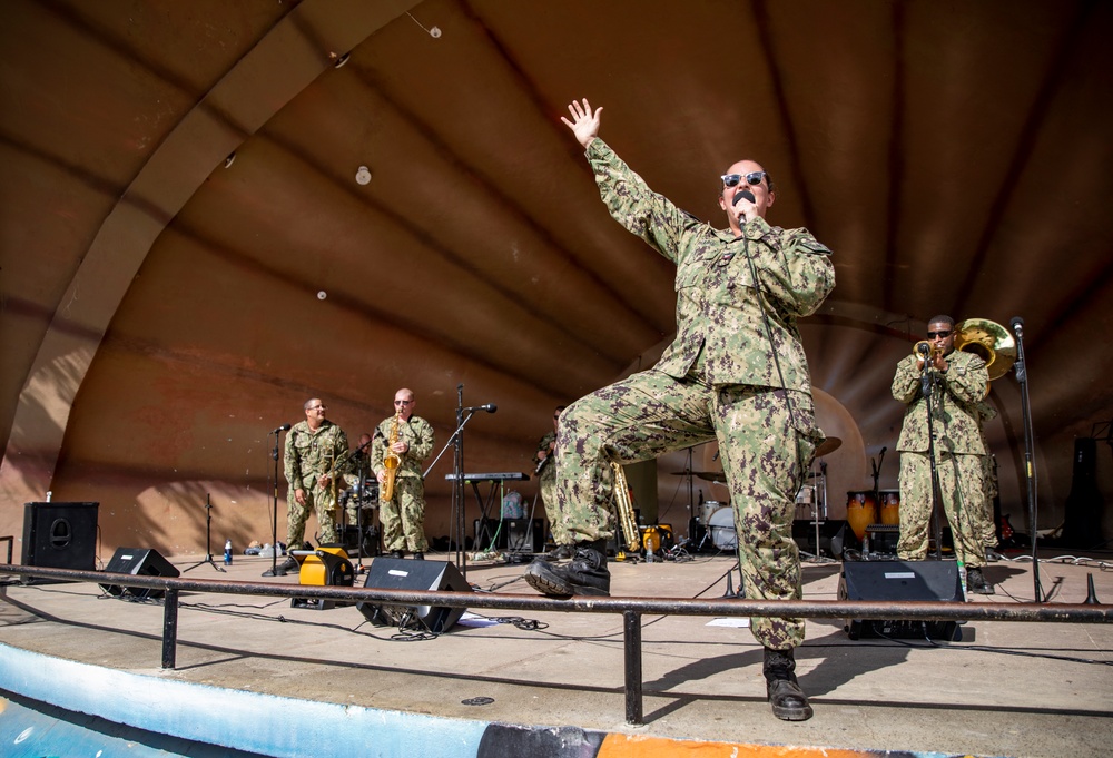 U.S. FLEET FORCES BAND PERFORMS IN GUATEMALA