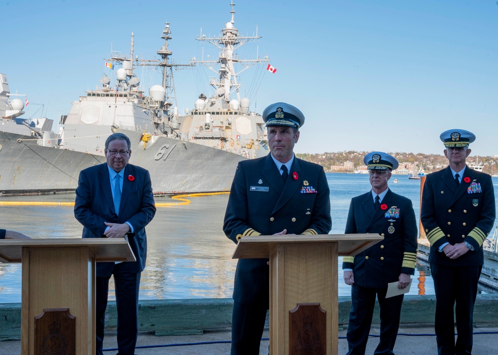 GRF press conference and reception