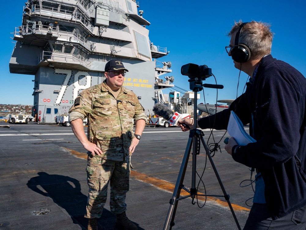 GRF press conference and reception