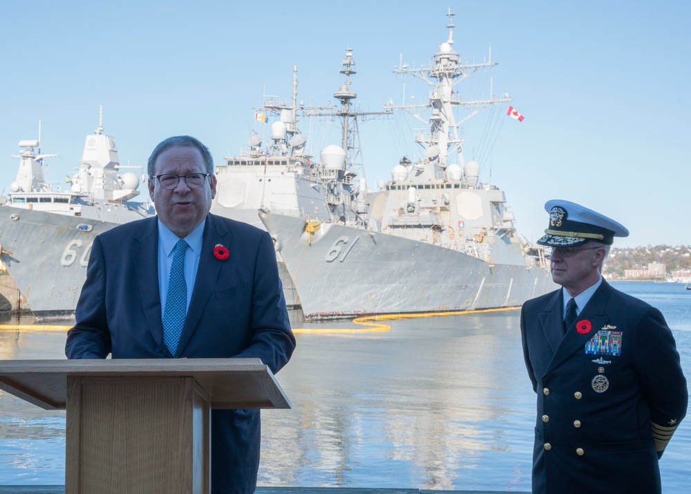 GRF press conference and reception