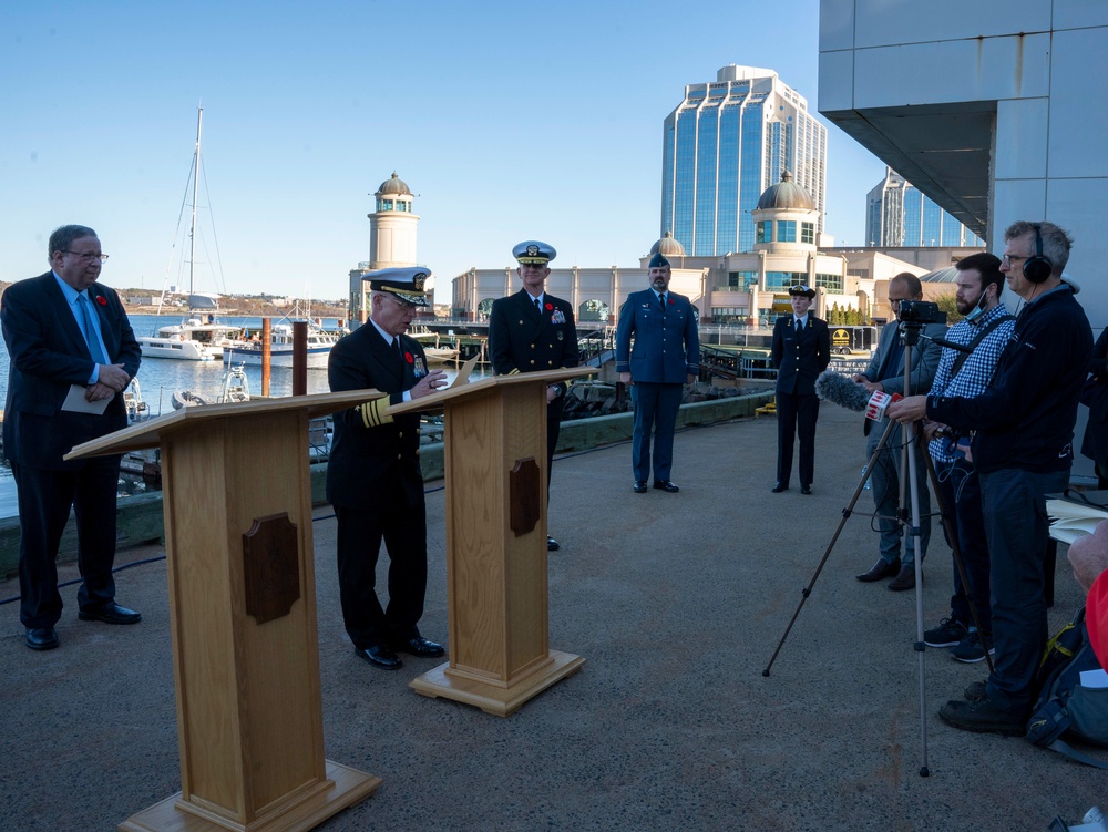 GRF press conference and reception