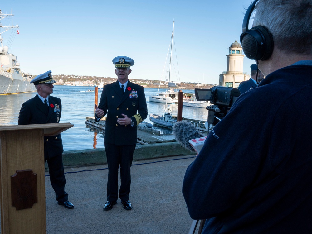 GRF press conference and reception