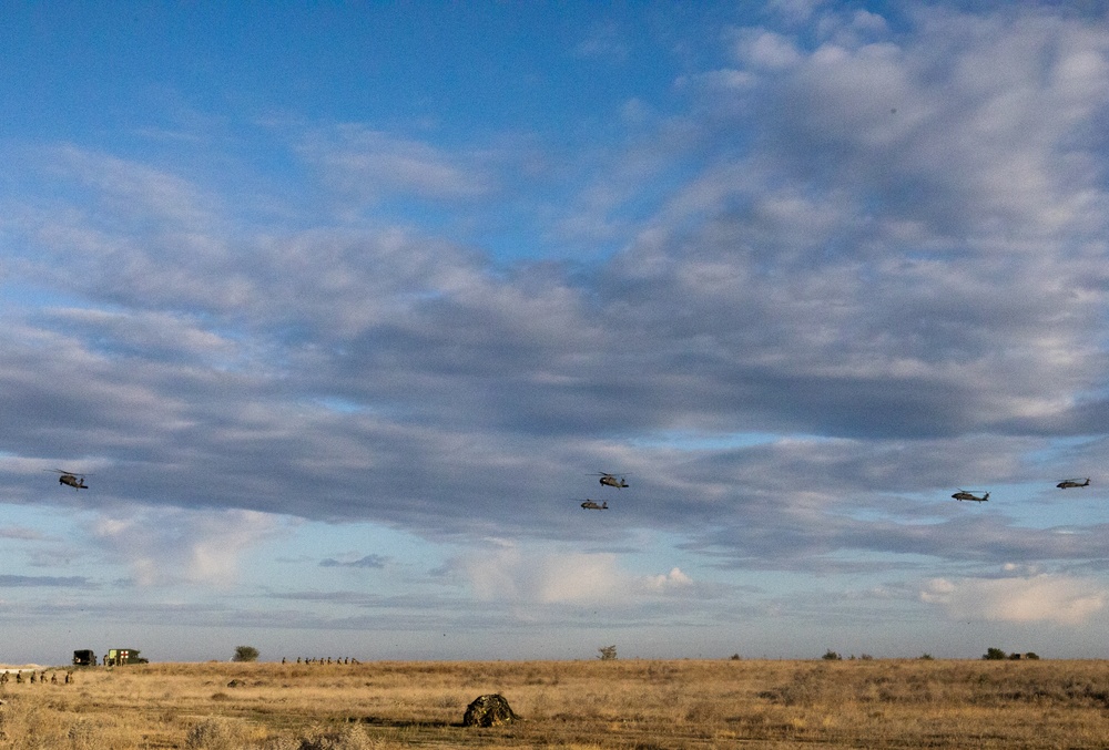 BCT Staff Sling Load Ops and Ruck March