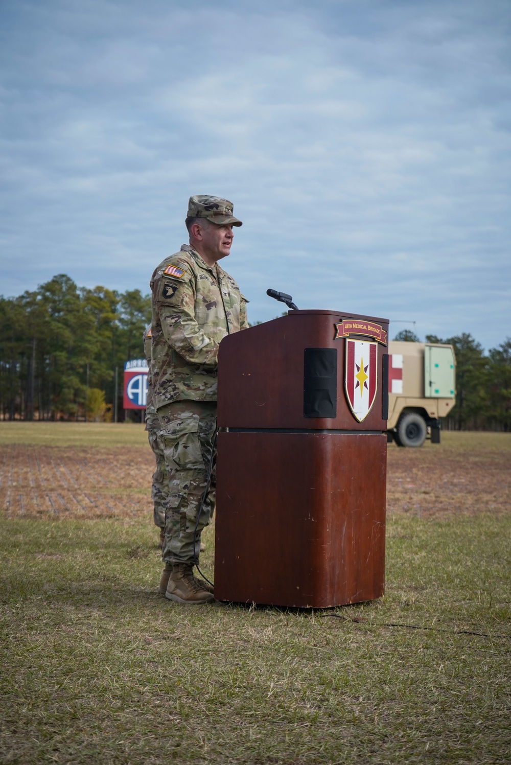 EFMB Competitors Become Badge Holders After Pinning Ceremony