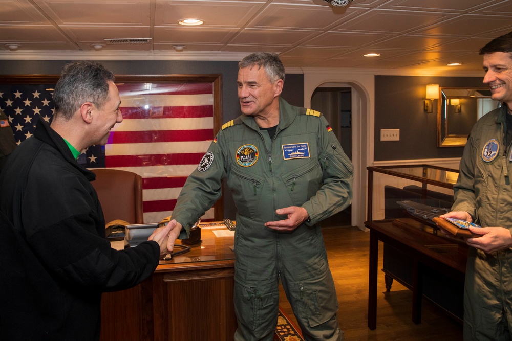 DV visit in-port cabin
