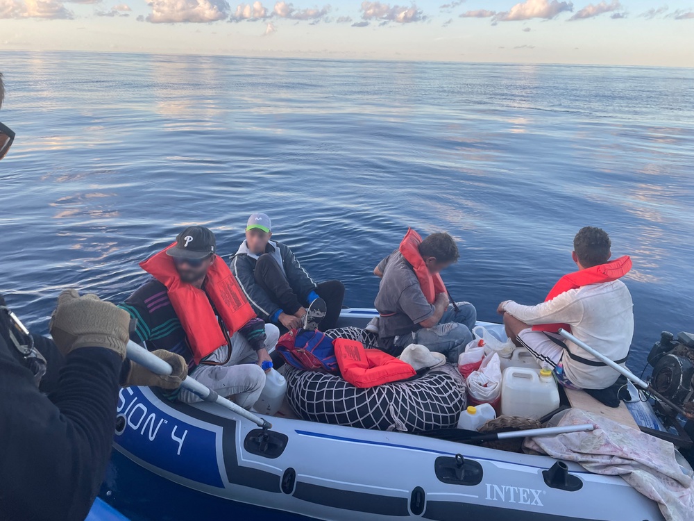 Coast Guard repatriates 106 people, dog to Cuba