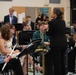 Senior Chief Musician Jennifer Krupa presents a clinic at Paschal High School.