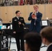 Senior Chief Musician Jennifer Krupa presents a clinic at Paschal High School.