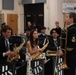 Senior Chief Musician Jennifer Krupa presents a clinic at Paschal High School.