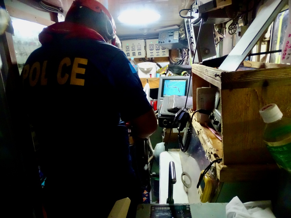 USCGC Frederick Hatch conducts counter IUU fishing patrol off Palau