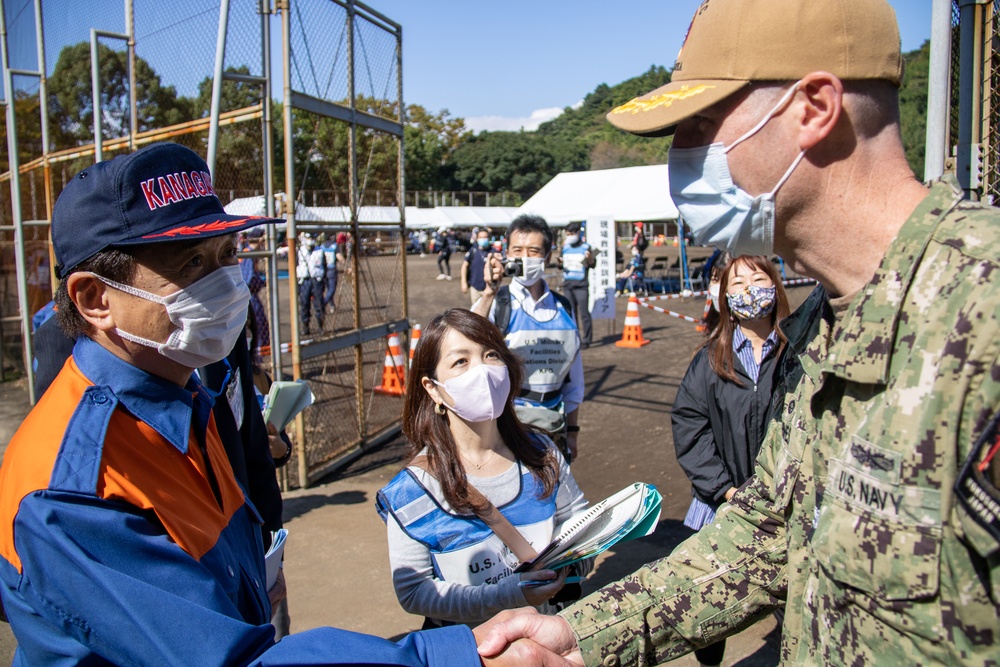 USNMRTC Yokosuka, Government of Japan, Japanese Self Defense Force and US Army foster partnership in Big Rescue Kanagawa