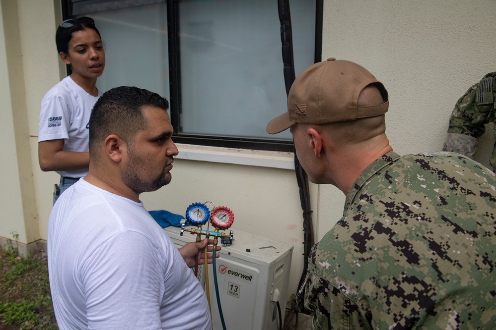 Comfort Visits Japan-Guatemala Friendship Hospital