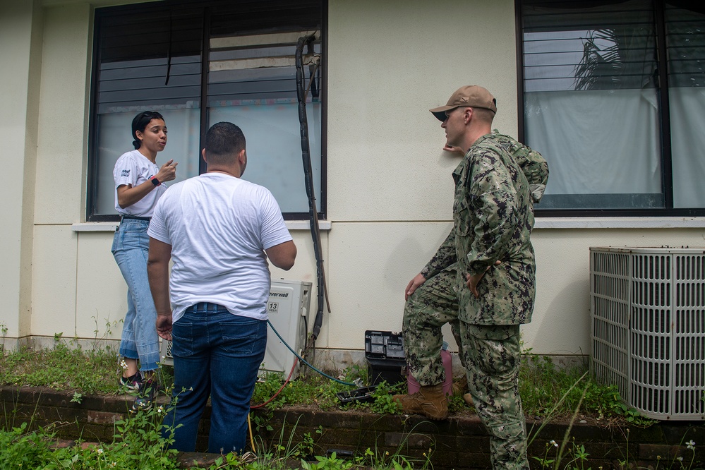 Comfort Visits Japan-Guatemala Friendship Hospital