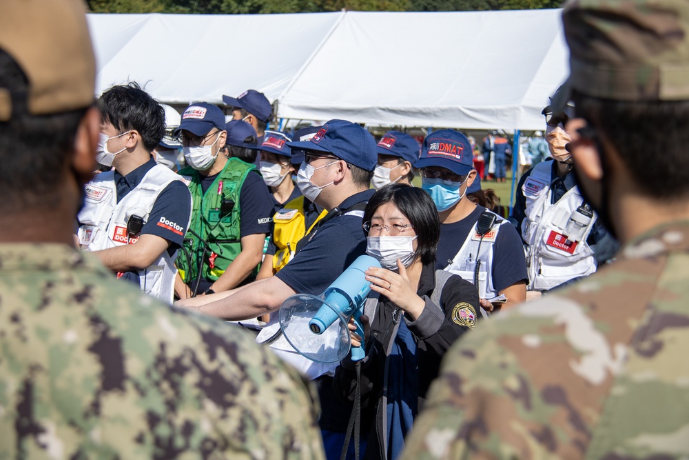 USNMRTC Yokosuka, Government of Japan, Japanese Self Defense Force and US Army foster partnership in Big Rescue Kanagawa