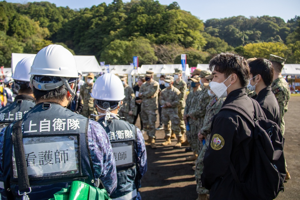 USNMRTC Yokosuka, Government of Japan, Japanese Self Defense Force and US Army foster partnership in Big Rescue Kanagawa