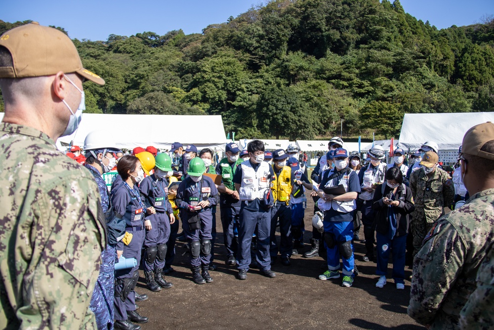 USNMRTC Yokosuka, Government of Japan, Japanese Self Defense Force and US Army foster partnership in Big Rescue Kanagawa