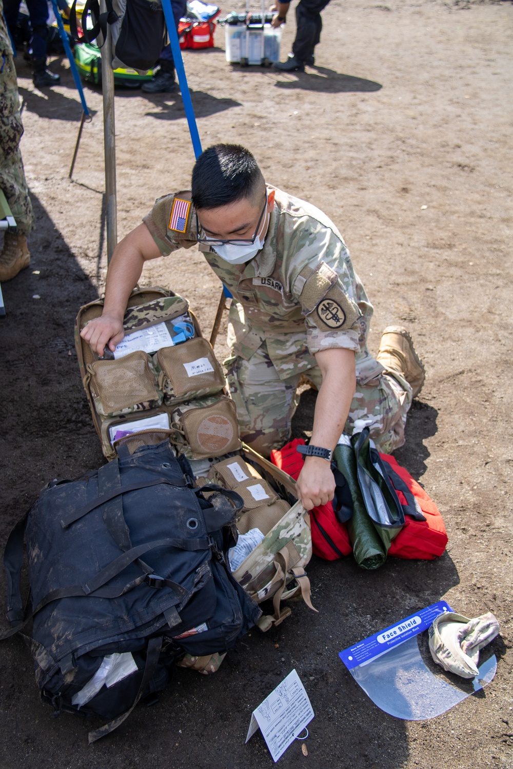 USNMRTC Yokosuka, Government of Japan, Japanese Self Defense Force and US Army foster partnership in Big Rescue Kanagawa