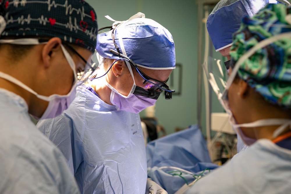 USNS Comfort Medical Teams Perform Surgeries Aboard the Ship