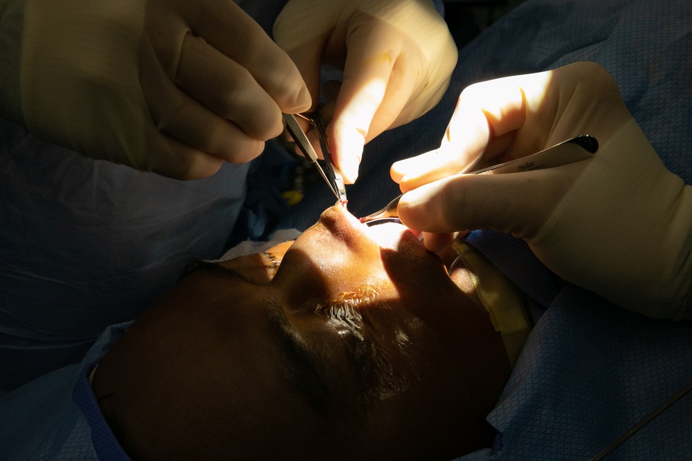 USNS Comfort Medical Teams Perform Surgeries Aboard the Ship