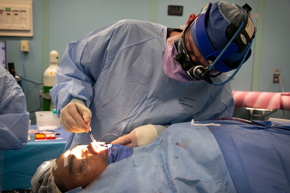 USNS Comfort Medical Teams Perform Surgeries Aboard the Ship