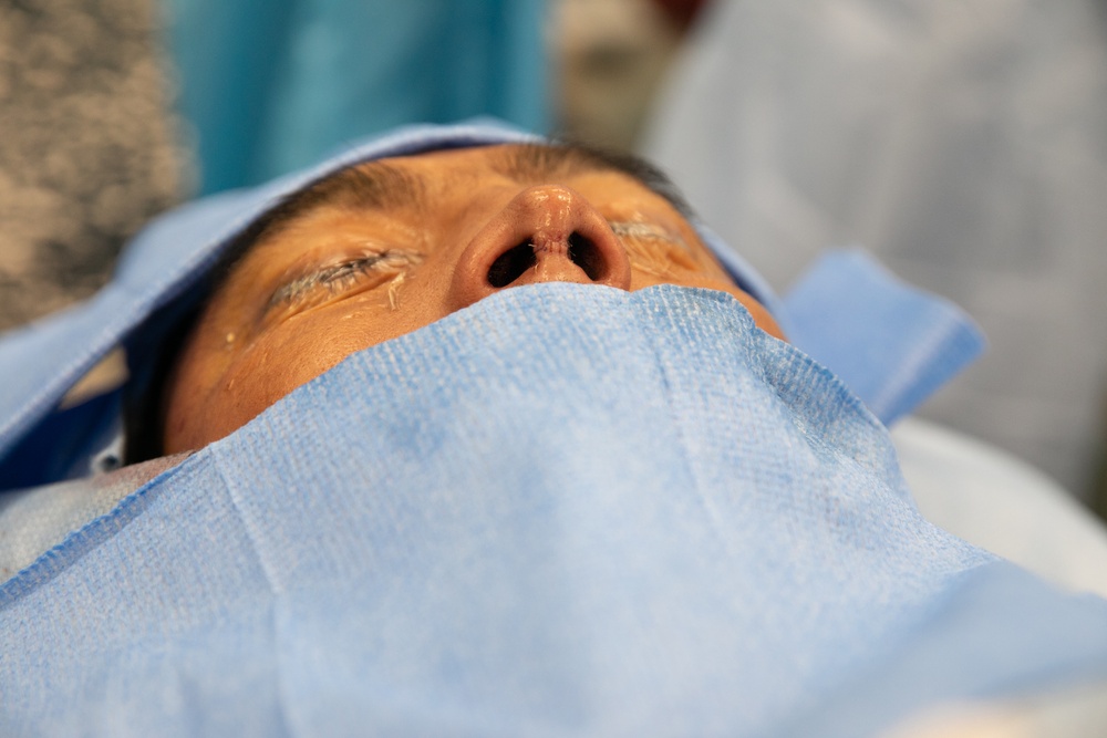 USNS Comfort Medical Teams Perform Surgeries Aboard the Ship