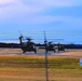 Black Hawk training operations at Sparta-Fort McCoy Airport at Fort McCoy