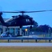 Black Hawk training operations at Sparta-Fort McCoy Airport at Fort McCoy