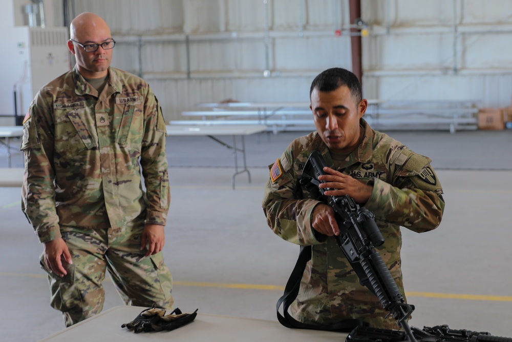 369th Sustainment Brigade PMI Training