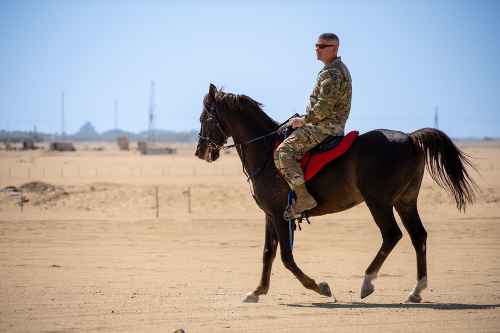 U.S. Army Sustainment Task Force Commanders Meet with Local Leaders