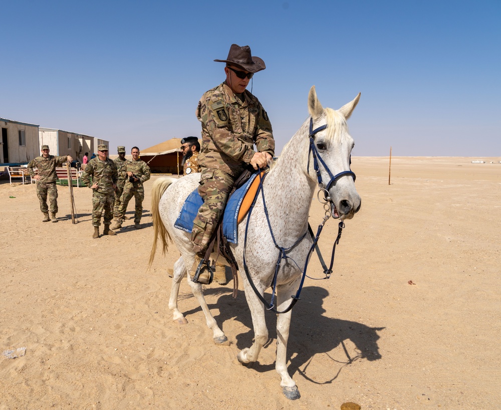 U.S. Army Sustainment Task Force Commanders Meet with Local Leaders