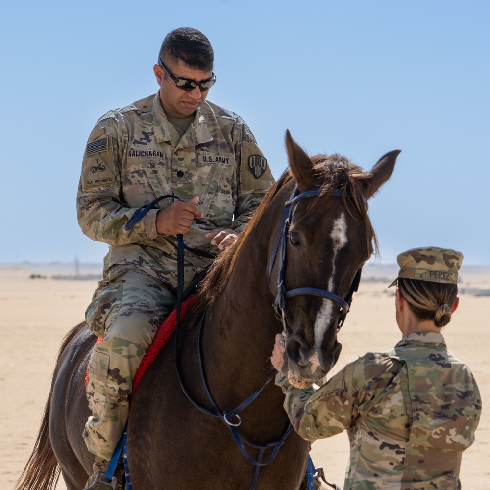 U.S. Army Sustainment Task Force Commanders Meet with Local Leaders