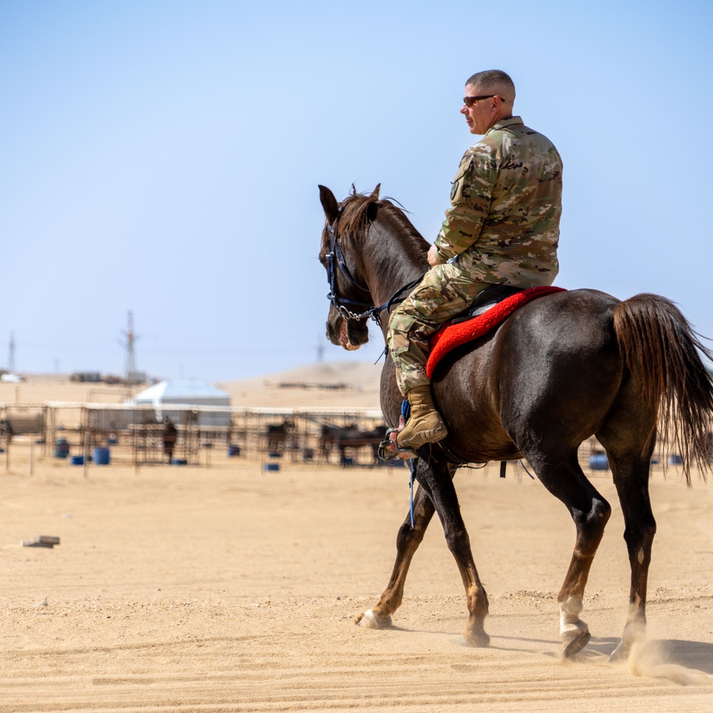 U.S. Army Sustainment Task Force Commanders Meet with Local Leaders