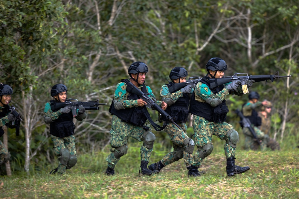 CARAT Brunei 2022 urban operations